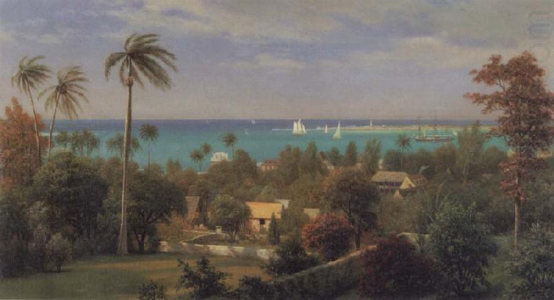 Bahamas Harbour, Albert Bierstadt